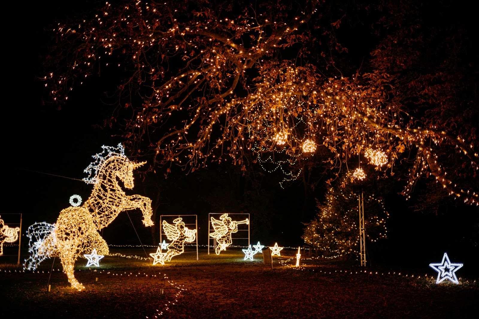 Recintos e parques de luz